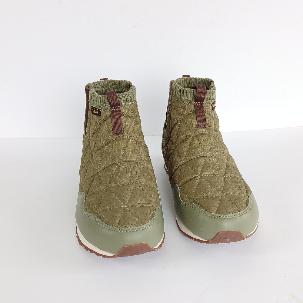 Teva Reember Quilted Mid Slip On Ankle Boots - Picture 6 of 8